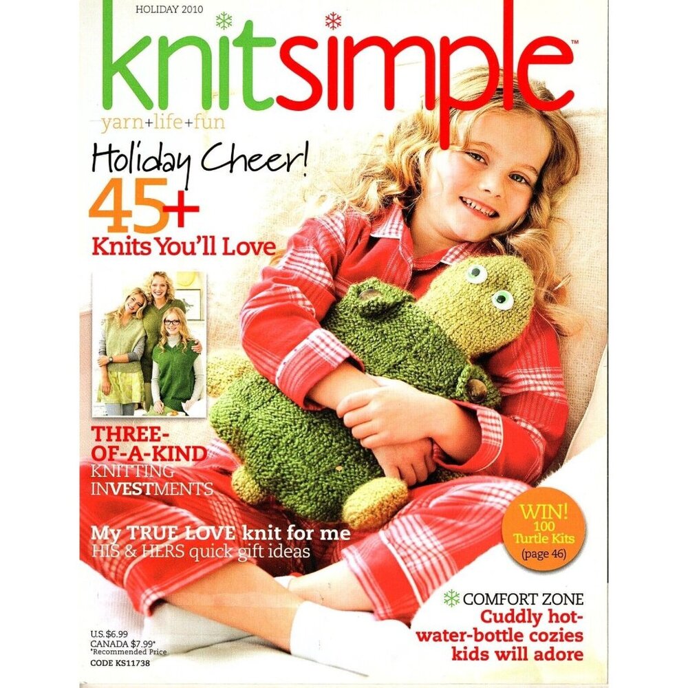 Knit Simple Magazine Holiday 2010 Knitting Patterns